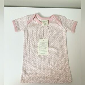 Sapling dusty pink short sleeve top size 3-6 mo new